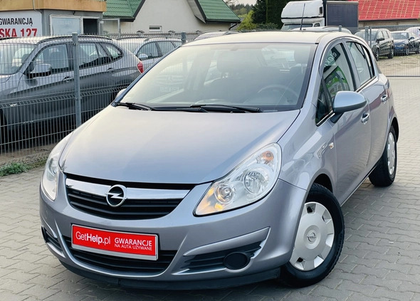 Opel Corsa cena 11800 przebieg: 190000, rok produkcji 2008 z Wągrowiec małe 781